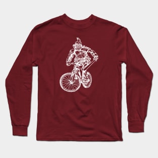 SEEMBO Gladiator Cycling Bicycle Bicycling Biker Biking Bike Long Sleeve T-Shirt